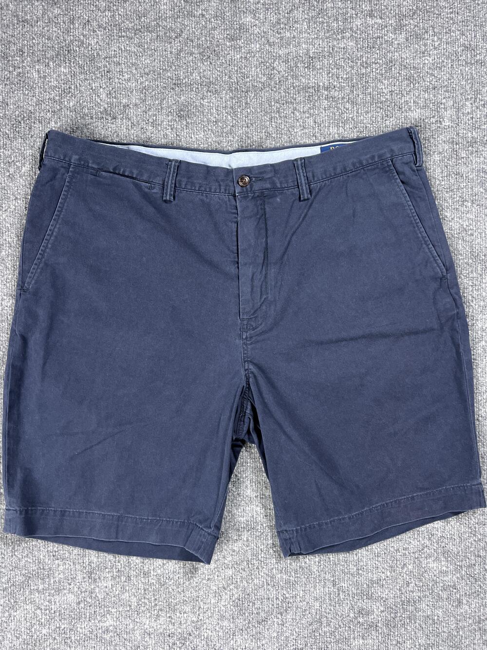 Polo Ralph Lauren Shorts Chino Blue Stretch Classic Fit Casual Mens 40